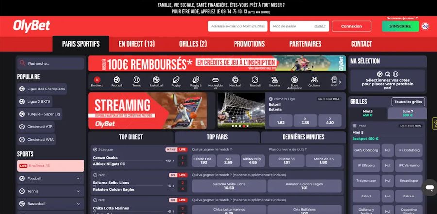 olybet - super bonus de casino en ligne